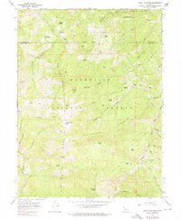 Leech Lake Mountain 1966 topographic map thumbnail