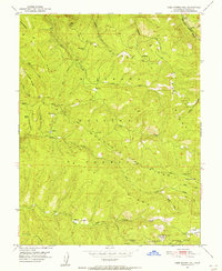 Leek Spring Hill 1951 topographic map thumbnail