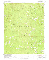 Leek Spring Hill 1951 topographic map thumbnail