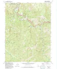 Leggett 1969 topographic map thumbnail