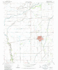 Lemoore 1954 topographic map thumbnail