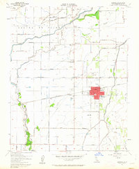 Lemoore 1954 topographic map preview