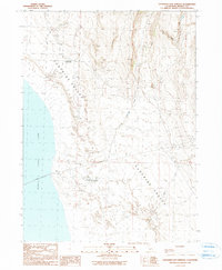 Leonards Hot Springs 1990 topographic map thumbnail