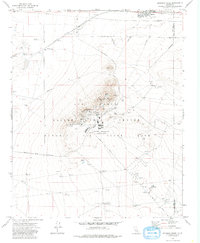 Leuhman Ridge 1973 topographic map thumbnail