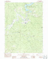 Lewiston 1982 topographic map thumbnail