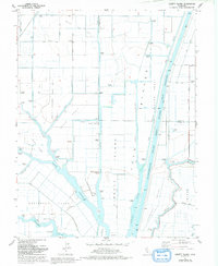 Liberty Island 1978 topographic map thumbnail