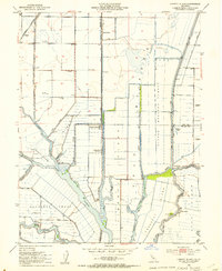 Liberty Island 1952 topographic map thumbnail