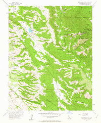 Lick Observatory 1955 topographic map thumbnail