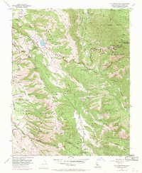 Lick Observatory 1955 topographic map thumbnail