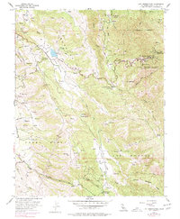 Lick Observatory 1955 topographic map thumbnail
