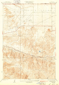 Liebre 1938 topographic map thumbnail