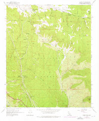 Liebre Mountain 1958 topographic map thumbnail