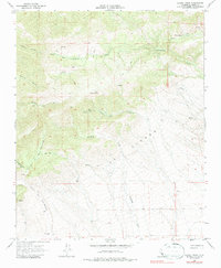 Liebre Twins 1965 topographic map thumbnail