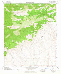 Liebre Twins 1965 topographic map thumbnail