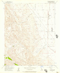 Lillis Ranch 1956 topographic map thumbnail