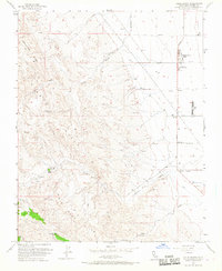 Lillis Ranch 1956 topographic map thumbnail