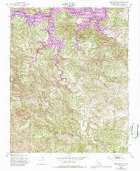 Lime Mountain 1948 topographic map thumbnail