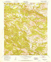 Lime Mountain 1948 topographic map thumbnail