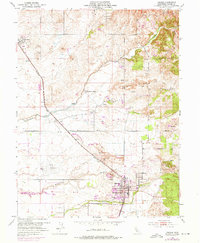 Lincoln 1953 topographic map thumbnail