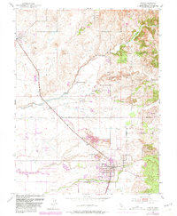 Lincoln 1953 topographic map thumbnail