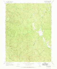 Lincoln Ridge 1966 topographic map thumbnail