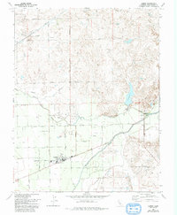 Linden 1968 topographic map thumbnail