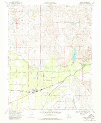 Linden 1968 topographic map thumbnail
