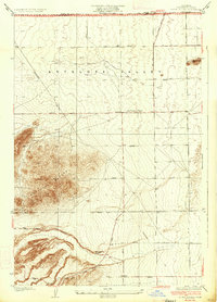 Little Buttes 1934 topographic map thumbnail
