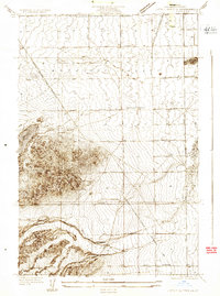 Little Buttes 1931 topographic map thumbnail