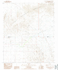 Little Chuckwalla Mountains 1988 topographic map thumbnail