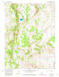 Little Hat Mtn 1962 topographic map thumbnail