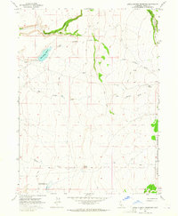 Little Juniper Reservoir 1963 topographic map thumbnail