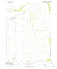 Little Juniper Reservoir 1963 topographic map thumbnail