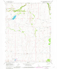 Little Juniper Reservoir 1963 topographic map thumbnail