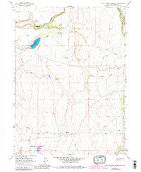 Little Juniper Reservoir 1963 topographic map thumbnail