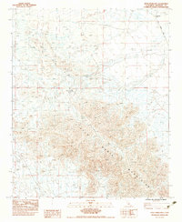 Little Maria Mountains 1983 topographic map thumbnail