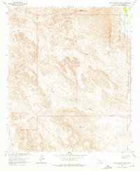 Little Picacho Peak 1965 topographic map thumbnail