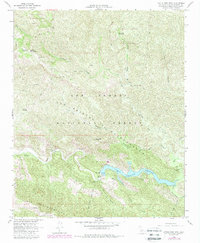 Little Pine Mountain 1964 topographic map thumbnail