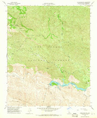 Little Pine Mountain 1964 topographic map thumbnail