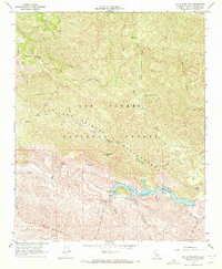 Little Pine Mountain 1964 topographic map thumbnail