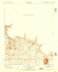 Little Table Mountain 1942 topographic map thumbnail