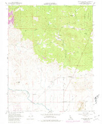 Little Table Mountain 1962 topographic map thumbnail