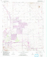 Littlerock 1957 topographic map thumbnail