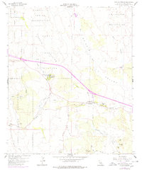 Live Oak Springs 1959 topographic map thumbnail