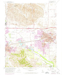 Livermore 1961 topographic map thumbnail