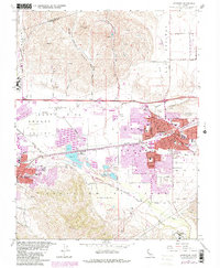 Livermore 1961 topographic map thumbnail
