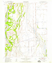 Llano Seco 1948 topographic map thumbnail