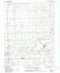Lockeford 1968 topographic map thumbnail