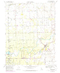 Lockeford 1968 topographic map thumbnail