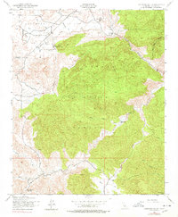 Lockwood Valley 1943 topographic map preview
